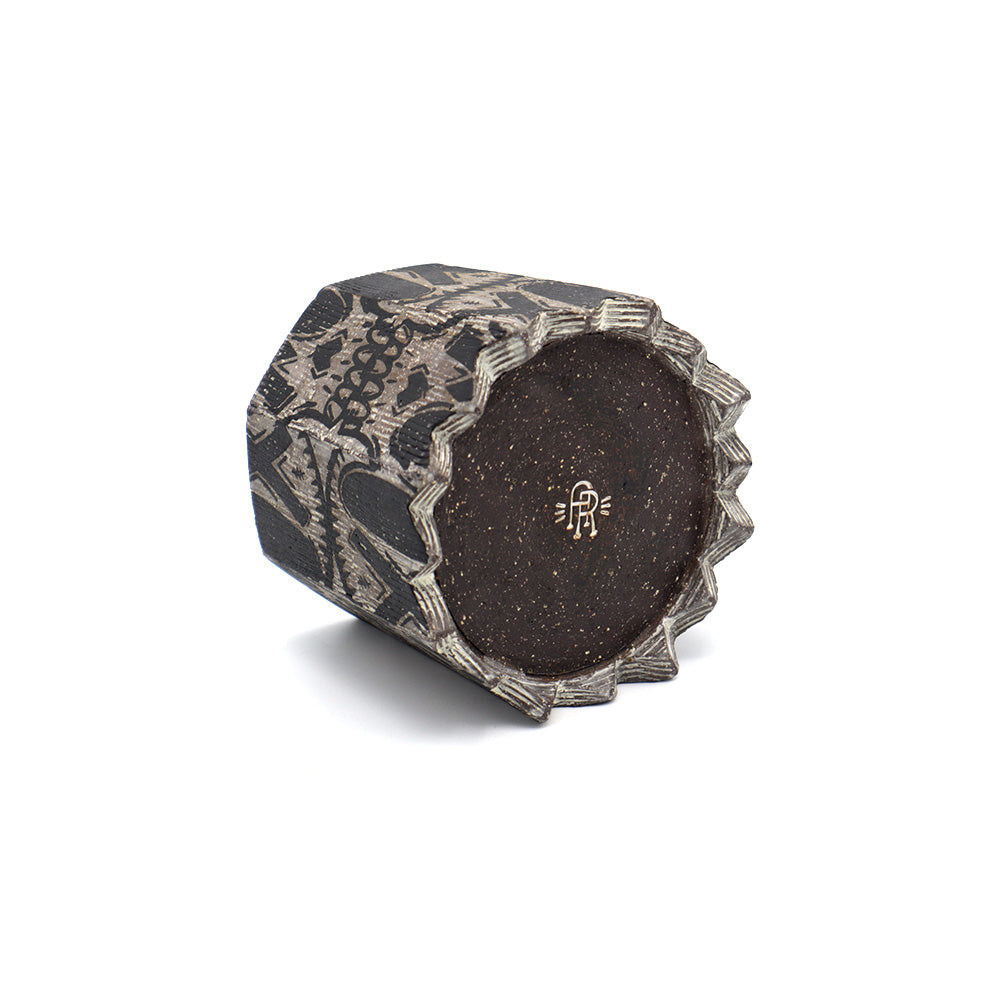 Faceted Skull Cup